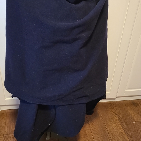 Deep Navy Wrap Cape...Wool - Picture 7 of 10